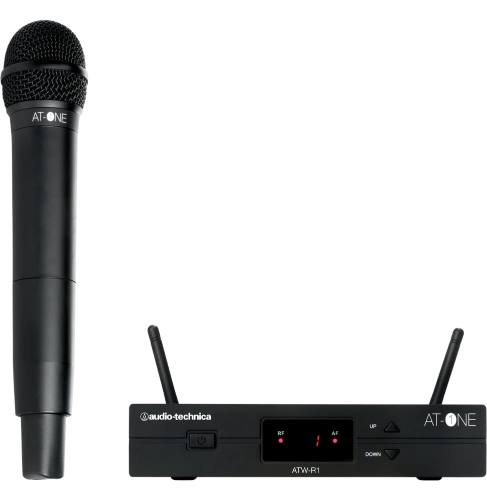 Système sans fil Audio-Technica AT-One ATW-13 - micro main, UHF bande DE3 (ATW-13DE3)