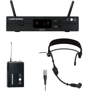 Système sans fil Audio-Technica AT-One ATW-11/H - micro serre-tête PRO 9cW, UHF bande DE3 (ATW-11/HDE3)