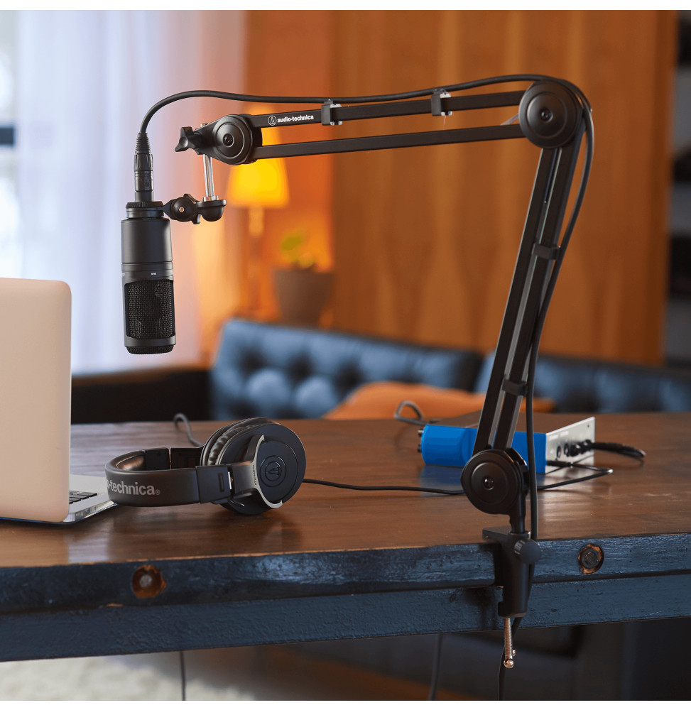 Bras de micro Audio-Technica AT8700 articulé, fixation de table – vue 4