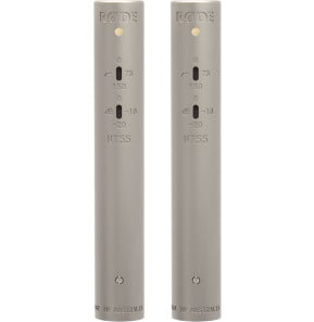 ميكروفون مكثف RODE NT55 - زوج متطابق، غشاء صغير 1/2 بوصة، كبسولات قلبية وشاملة الاتجاه (NT55MP)