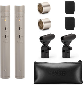ميكروفون مكثف RODE NT55 - زوج متطابق، غشاء صغير 1/2 بوصة، كبسولات قلبية وشاملة الاتجاه (NT55MP) — صورة 2