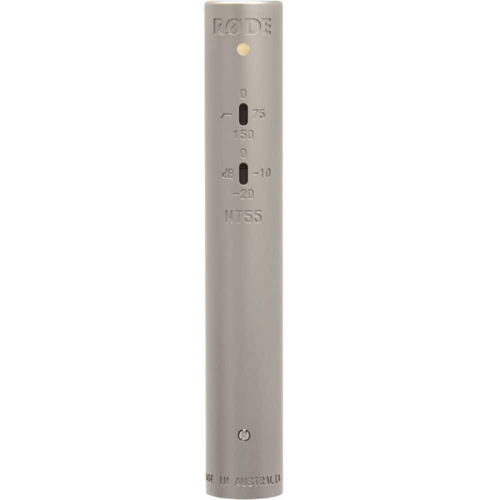 Microphone à condensateur RODE NT55 - paire appairée, petite membrane 1/2", capsules cardioïde et omni (NT55MP) – vue 3