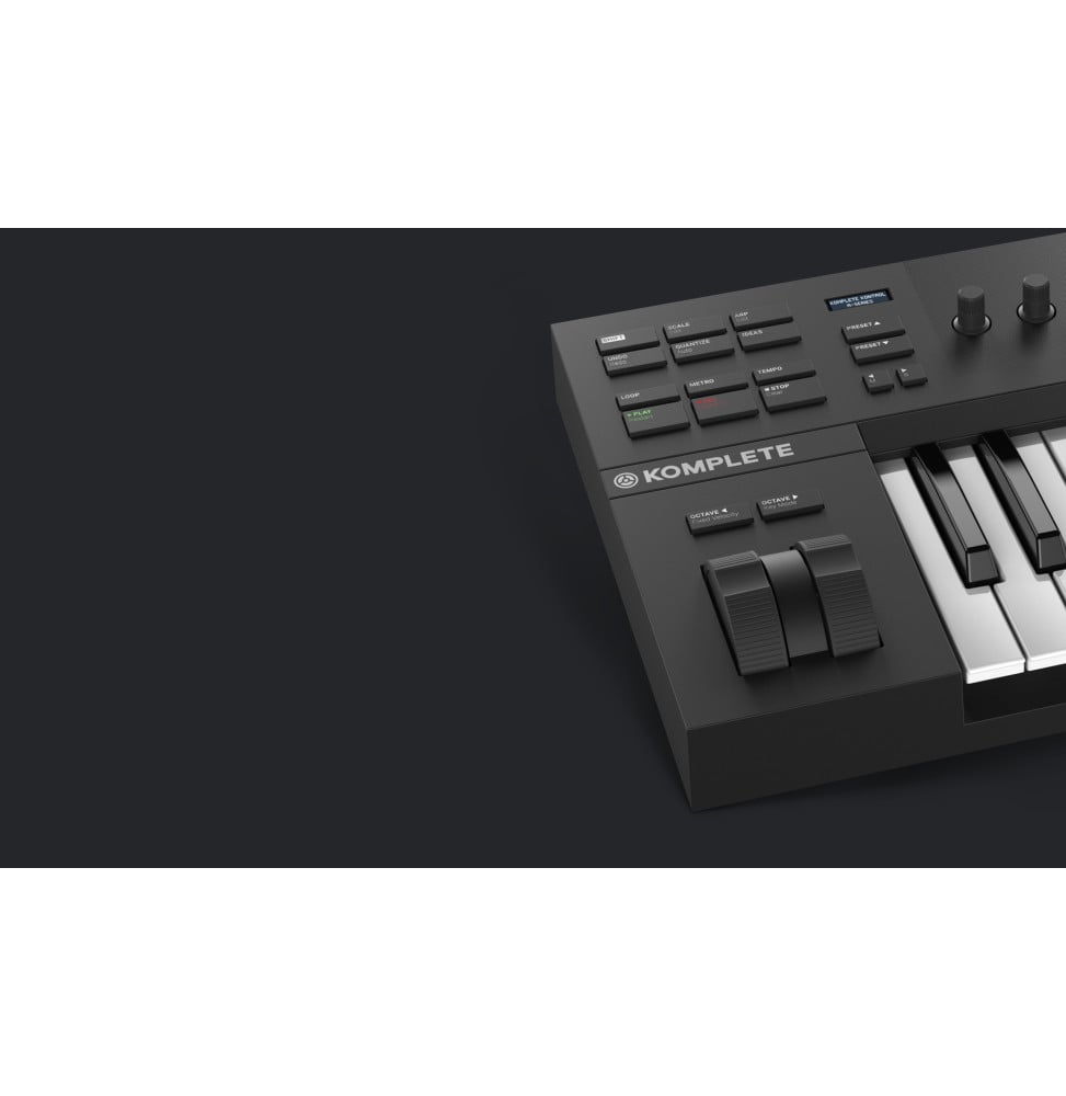 Clavier maître USB-MIDI Native Instruments Komplete Kontrol A25 - 25 touches semi-lestées, écran OLED, NKS – vue 4