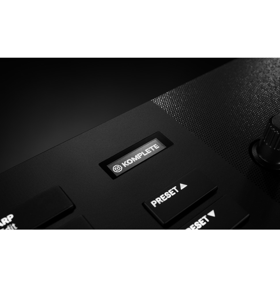 لوحة مفاتيح رئيسية USB-MIDI Native Instruments Komplete Kontrol A49 - 49 مفتاحًا شبه مثقل، شاشة OLED، NKS – صورة 7