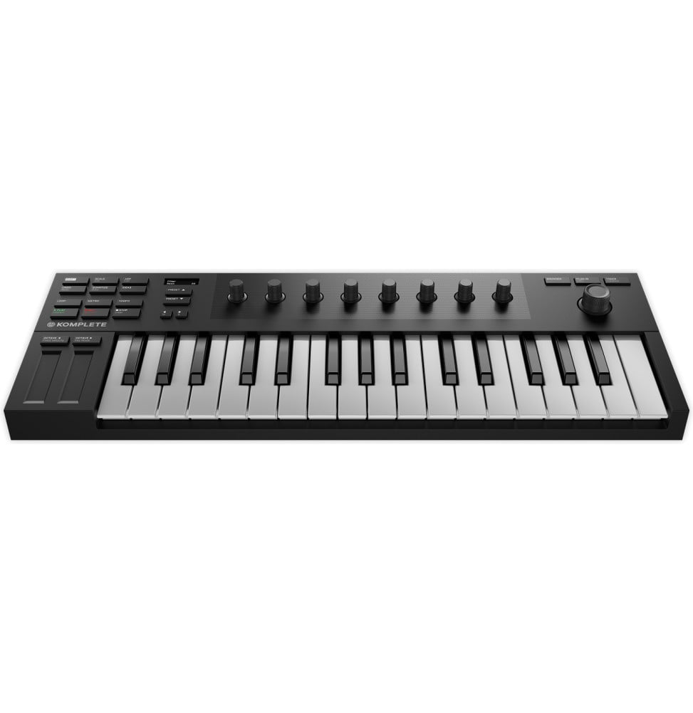Clavier maître USB-MIDI Native Instruments Komplete Kontrol M32 - 32 touches compactes, bandes tactiles, écran OLED
