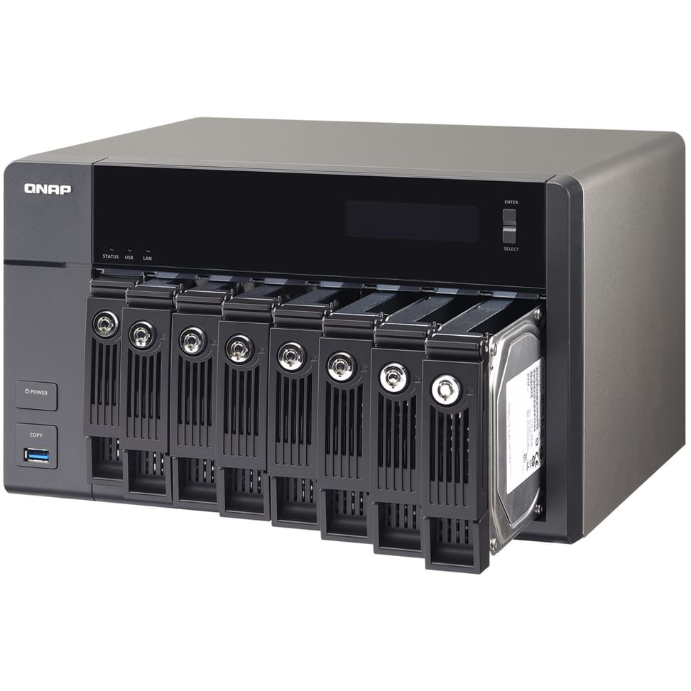 Serveur NAS haute performance 8 baies QNAP TS-851-4G