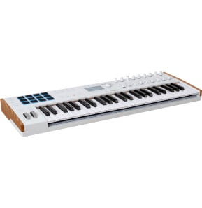 Clavier maître USB-MIDI Arturia KeyLab 49 mk3 blanc - 49 touches semi-lestées avec aftertouch, 12 pads, écran couleur — image 3