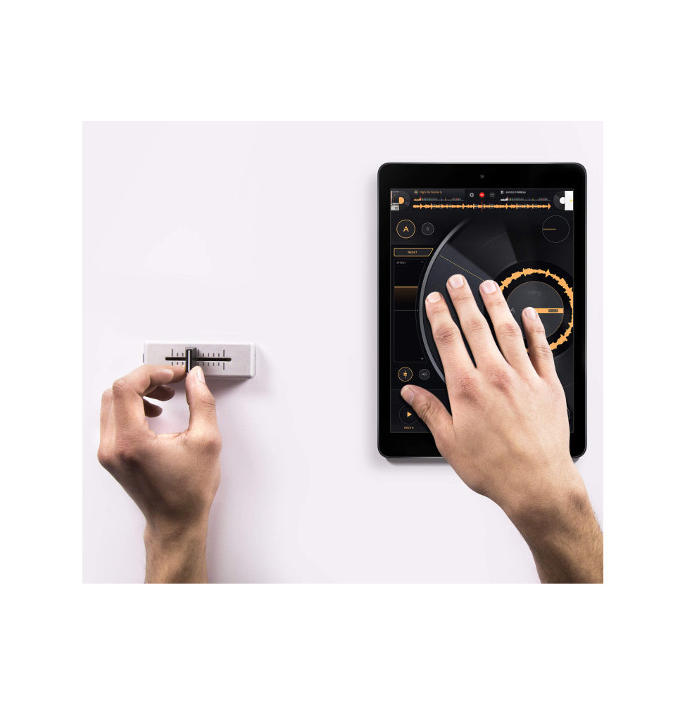 وحدة تحكم DJ لاسلكية MWM Mixfader - crossfader محمول بتقنية Bluetooth لتطبيقات DJ – صورة 5