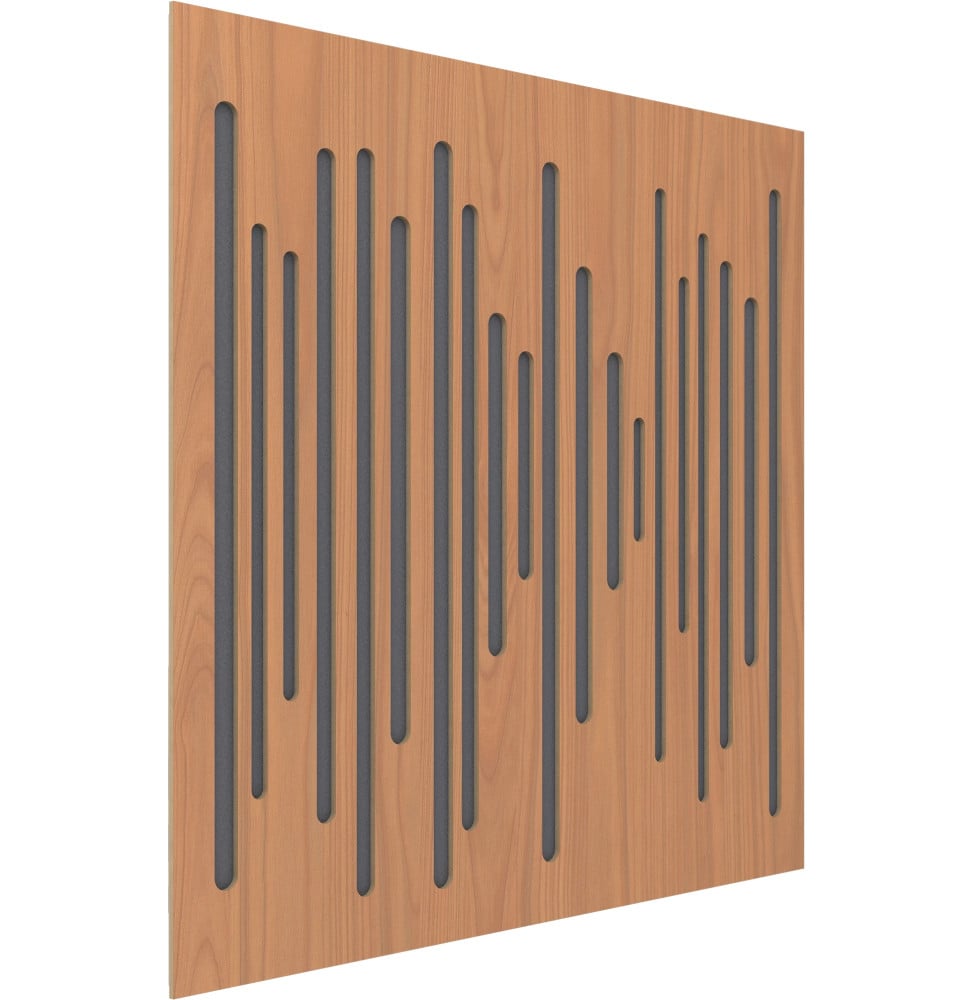 Panneau acoustique Vicoustic Wavewood Ultra Lite Locarno Cherry (merisier) 59,5 x 59,5 cm - vendu à l'unité