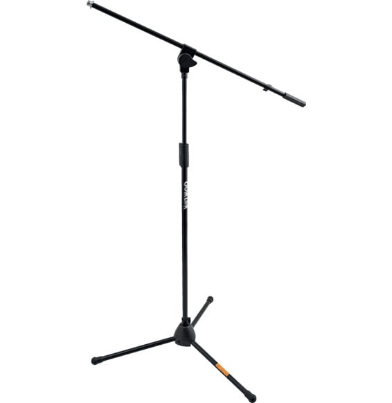 Pied de micro à perche Quik Lok A/302 BK - embase trépied In-Sync, hauteur 97 à 163 cm