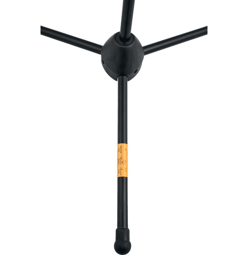 Quik Lok A/302 BK Microphone Boom Stand, In-Sync Tripod Base, Height 97 to 163 cm – view 6