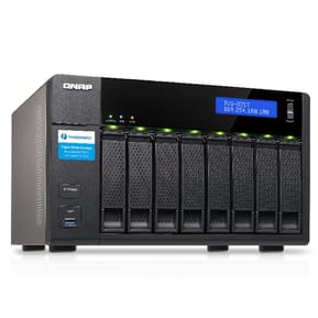 Serveur NAS haute performance pour une triple solution DAS/NAS/SAN iSCSI 8 baies QNAP TVS-871T-i5-16G
