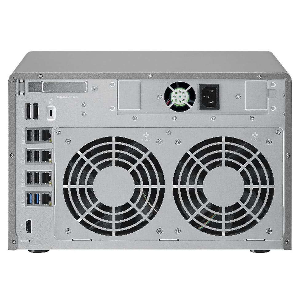 Serveur NAS haute performance pour une triple solution DAS/NAS/SAN iSCSI 8 baies QNAP TVS-871T-i5-16G