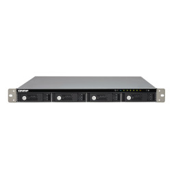 Serveur NAS Edge Cloud 10 baies haute performance compatible 10GbE QNAP TVS-EC1080-i3-8G
