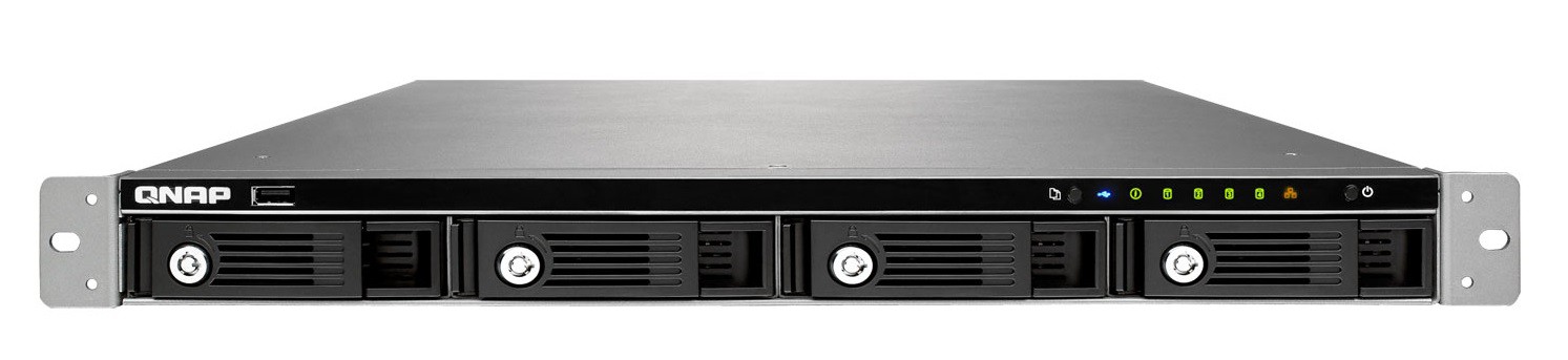 Serveur NAS QNAP TS-453U-RP Rackable 4 baies avec Kit RAIL-C01 prix Maroc
