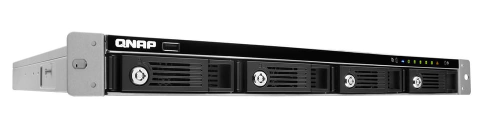 Serveur NAS professionnel 4 baies Rackable QNAP TS-453U