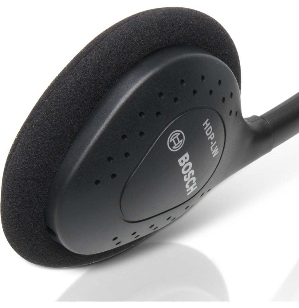 سماعات رأس خفيفة Bosch HDP-LW لأجهزة استقبال Integrus، مجموعة من 10 (HDP-LW) – صورة 2