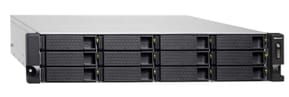 Serveur NAS professionnel 12 baies Rackable QNAP TS-1263U-RP avec alimentation redondante