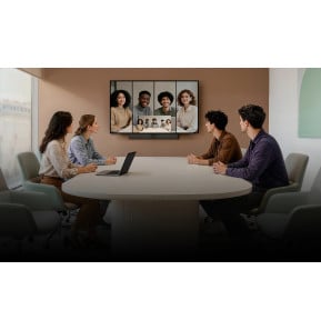 Barre de visioconférence Yealink MeetingBar A40-031 4K avec console tactile CTP25 (1206676) — image 6