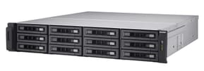 Serveur NAS professionnel 12-baies QNAP TS-EC1280U-RP avec alimentation redondante