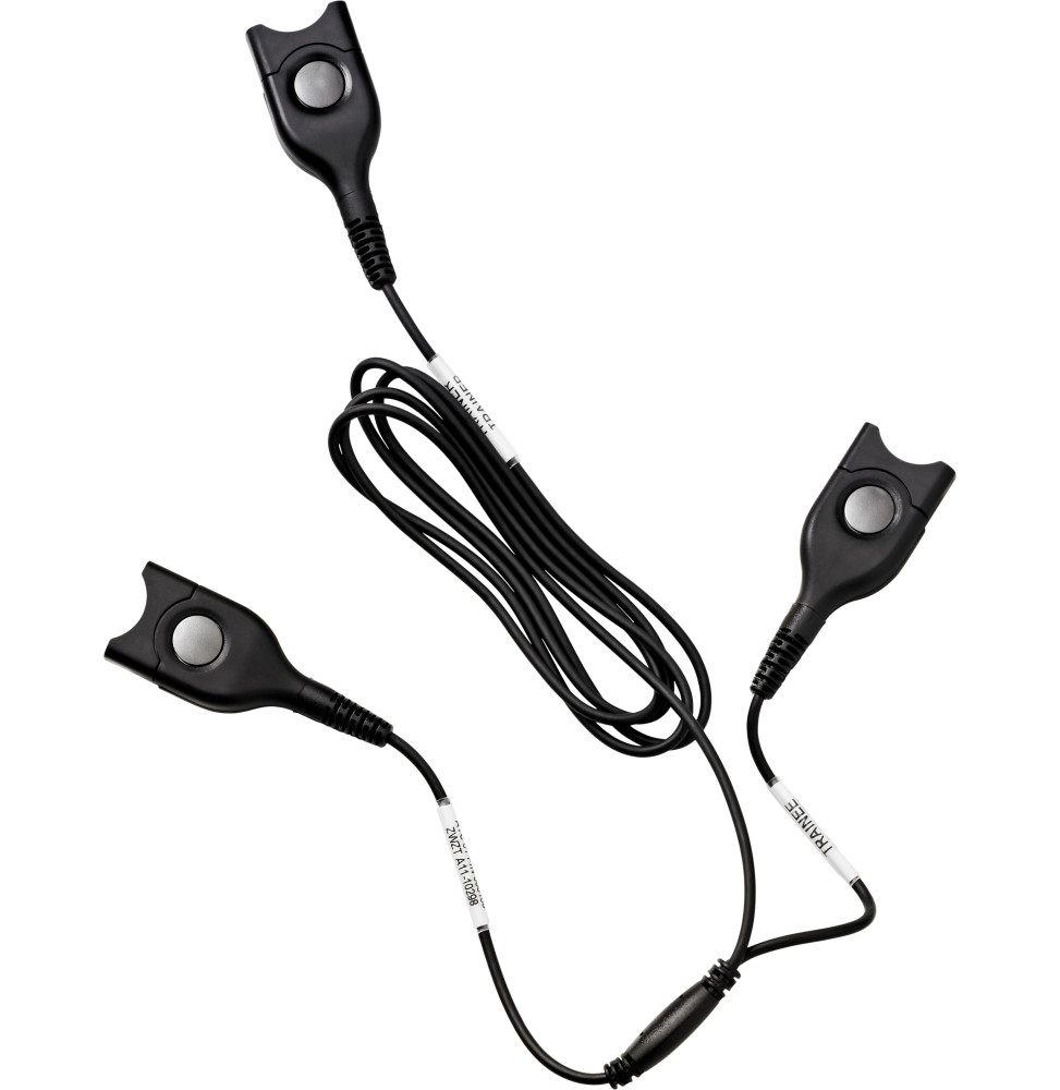 Epos ATC 1 Dual-Listening Training Cable EasyDisconnect to 2 × EasyDisconnect (1000760)