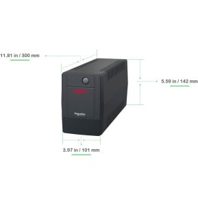 Onduleur Line-interactive APC Easy UPS BVG700I-GR - 360 W / 700 VA - 2 prises Schuko — image 5