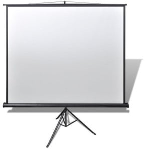 Écran de projection portable sur trépied eyeplay 180 x 180 cm (EY-TR1818)