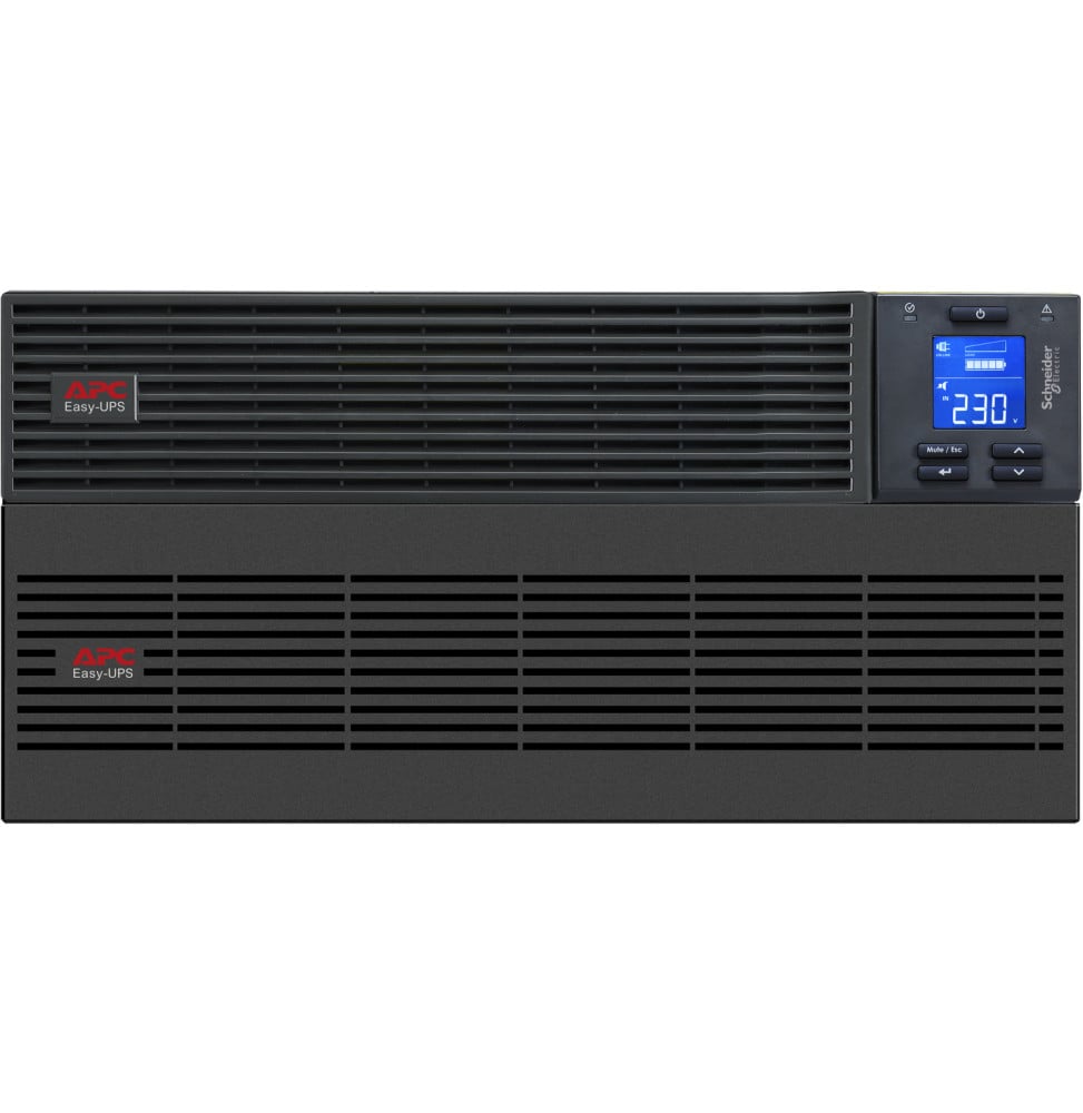 Onduleur On-line APC Easy UPS SRV6KRILRK - 6000 W / 6000 VA - Rack 5U avec pack batteries et kit de rails – vue 2