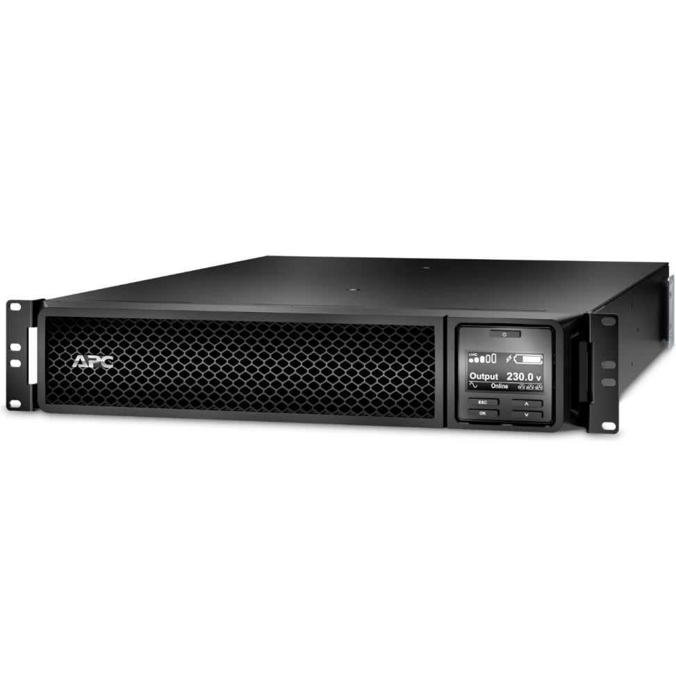 Onduleur On-line APC Smart-UPS SRT SRT1500RMXLI-NC - 1500 W / 1500 VA - Rack 2U - carte réseau