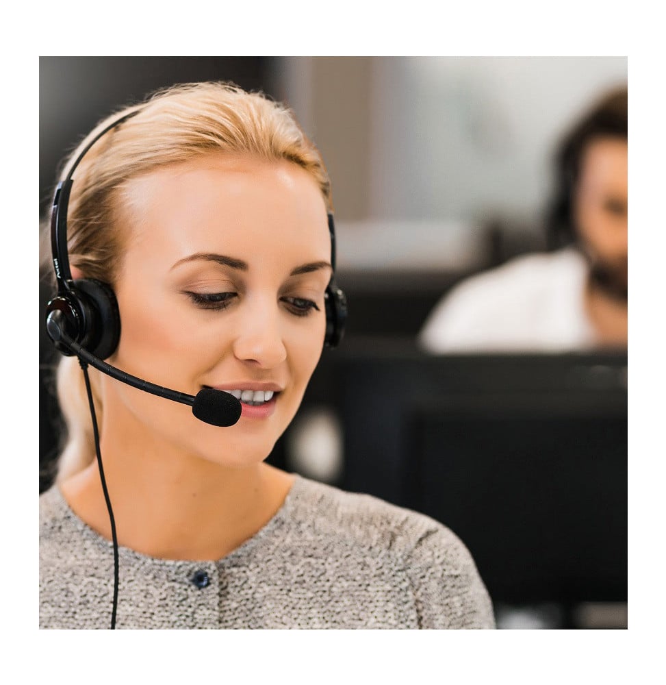 Micro-casque filaire Axtel M2 duo NC QD (AXH-M2D) – vue 3