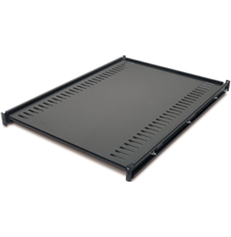 Support fixe APC 1U pour baie rack, charge 114 kg, noir (AR8122BLK)