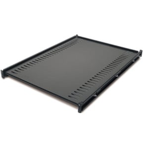 Support fixe APC 1U pour baie rack, charge 114 kg, noir (AR8122BLK)