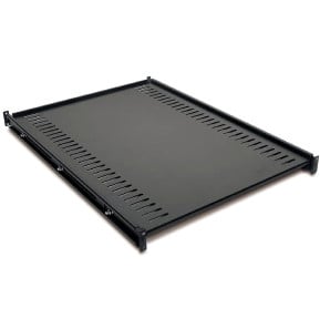 Support fixe APC 1U pour baie rack, charge 114 kg, noir (AR8122BLK) — image 2
