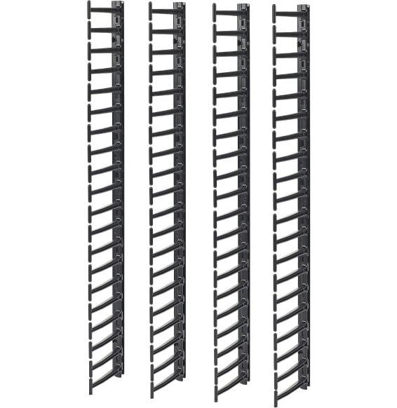 طقم 4 منظمات كابلات عمودية APC لخزانة NetShelter SX 42U (AR7717A)
