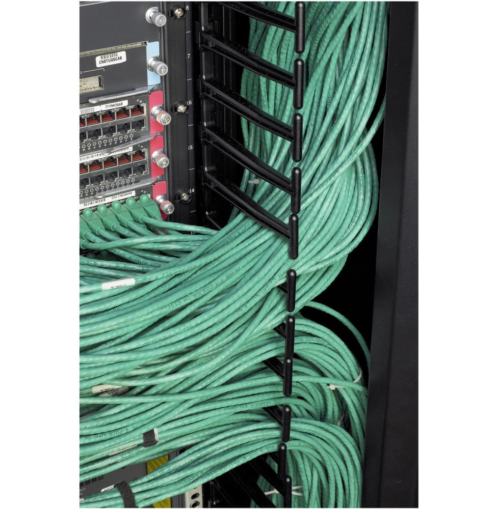 Kit de 4 guide-câbles verticaux APC pour armoire NetShelter SX 42U (AR7717A) – vue 5