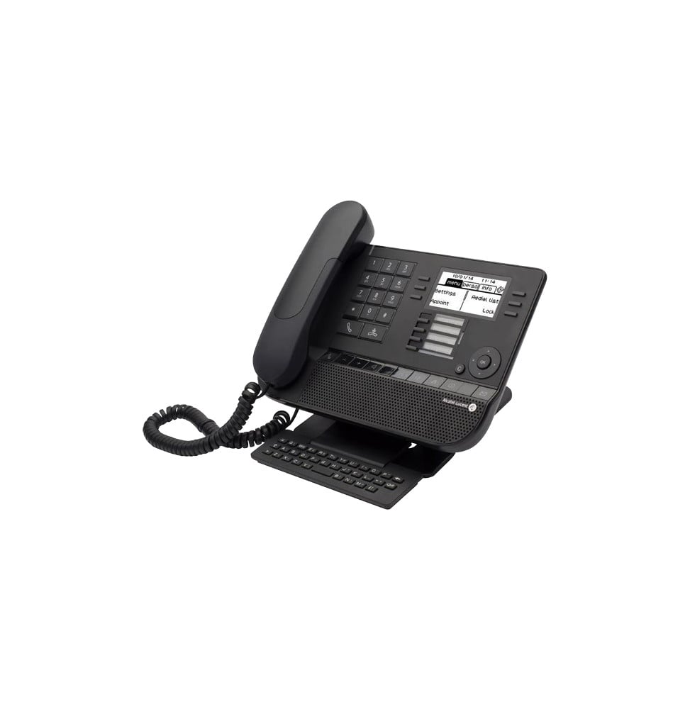 هاتف سلكي رقمي Alcatel-Lucent Enterprise 8029 Premium DeskPhone بلوحة مفاتيح AZERTY (3MG27103FR)