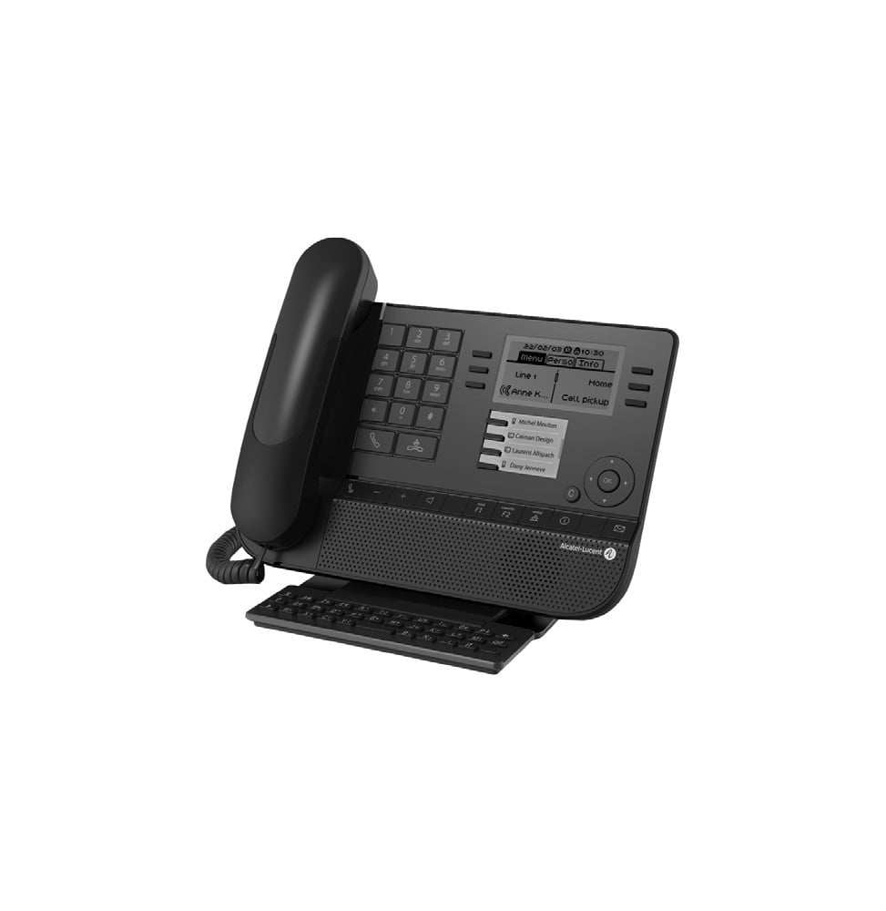 Téléphone filaire numérique Alcatel-Lucent Enterprise 8029 Premium DeskPhone AZERTY (3MG27103FR) – vue 2