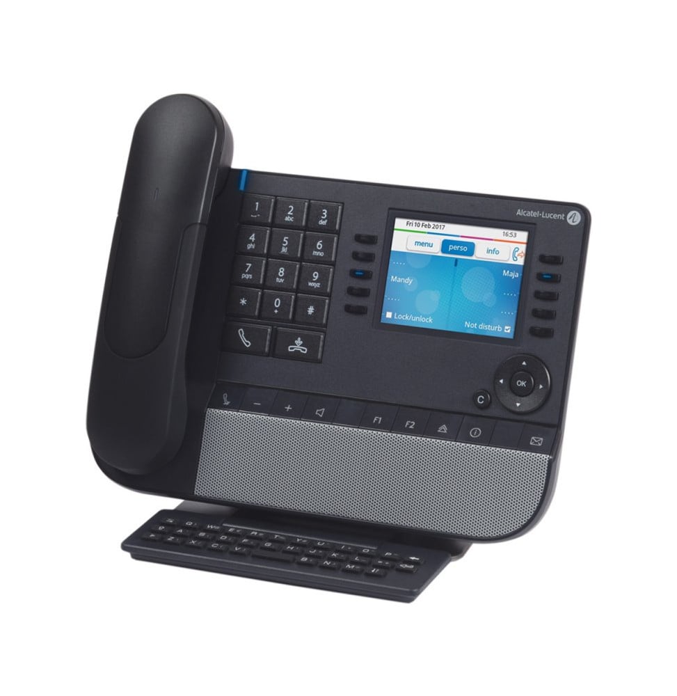 Téléphone IP Alcatel-Lucent Enterprise 8068s Premium DeskPhone Bluetooth AZERTY (3MG27206FR)