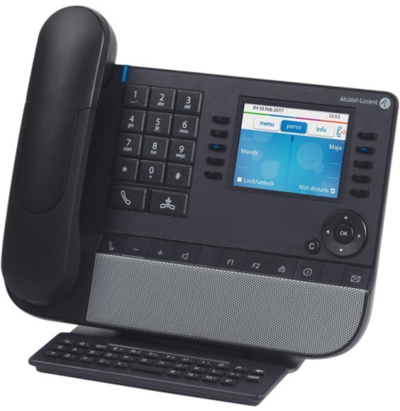 Alcatel-Lucent Enterprise 8068s Premium DeskPhone Bluetooth AZERTY IP phone (3MG27206FR)