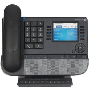 Téléphone IP Alcatel-Lucent Enterprise 8068s Premium DeskPhone Bluetooth AZERTY (3MG27206FR) — image 2