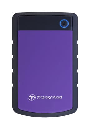 Disque dur USB 3.0 externe Anti-choc portable Transcend Storejet 25H3 - 2TB