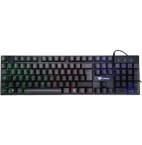 Pack gaming filaire 4-en-1 Hybrok HPG200 - Clavier AZERTY, souris, casque et tapis — image 2