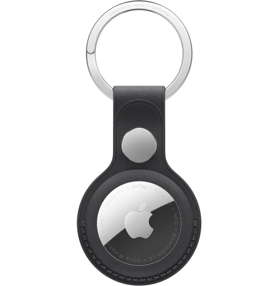 Porte-clés en tissage fin Apple pour AirTag noir (MA7G4ZM/A)