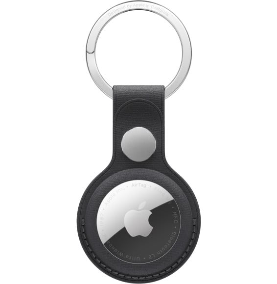 Étui porte-clés en tissage fin Apple pour AirTag, noir (MA7G4ZM/A)