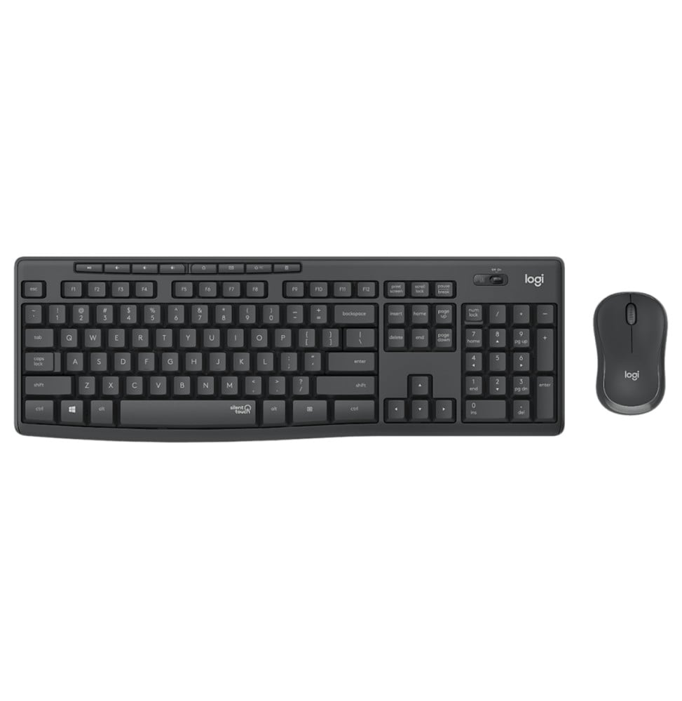 Pack Poste de travail complet : Écran 27" Full HD Dell P2726H + clavier et souris sans fil Logitech MK295 Silent AZERTY