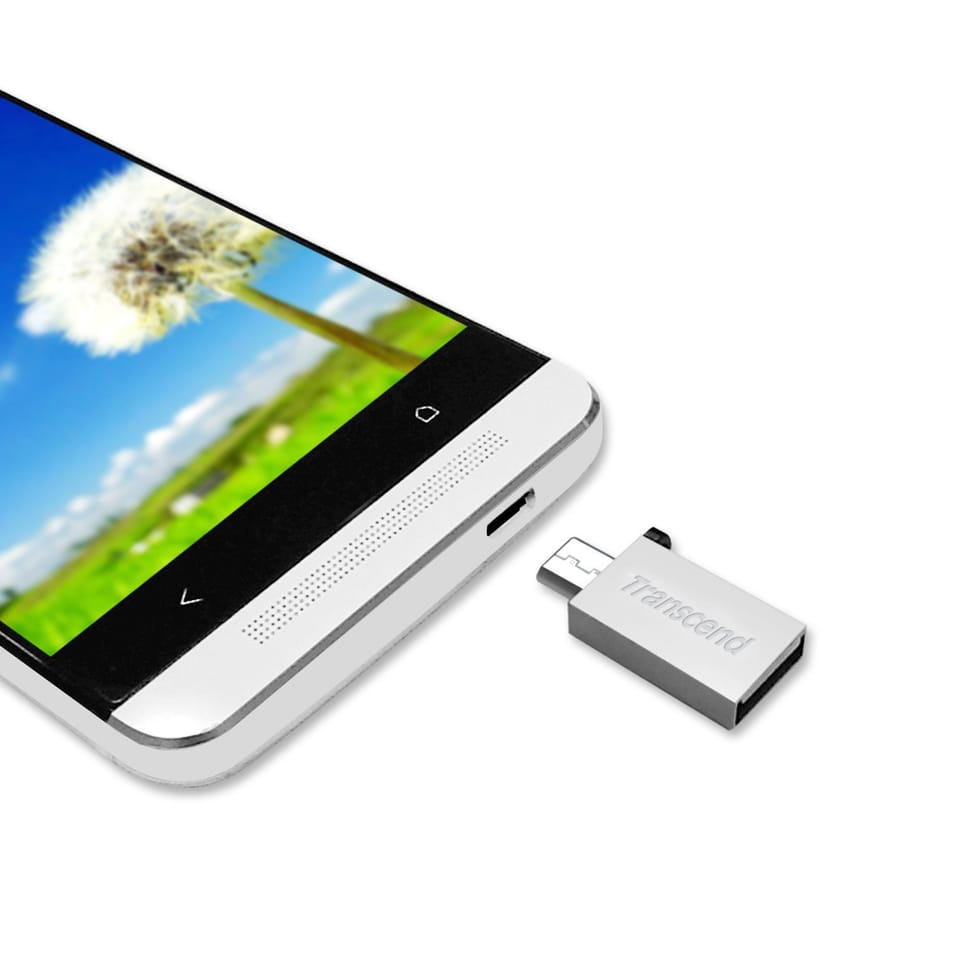 Clé USB/Micro USB OTG Android 8 GB Transcend JetFlash340 USB 2.0