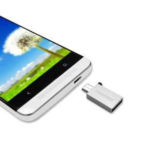 Clé USB/Micro USB OTG Android 8 GB Transcend JetFlash340 USB 2.0