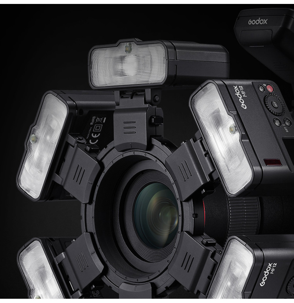 طقم فلاش ماكرو لطب الأسنان Godox MF12-DK1 لكاميرات Sony (6952344229569) — صورة 3