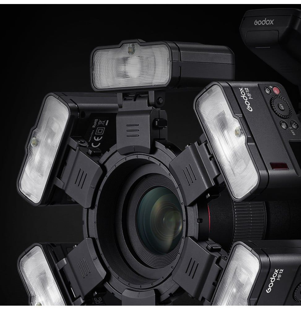 Kit flash macro dentaire Godox MF12-DK1 pour Sony (6952344229569)