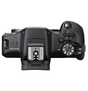 Appareil photo hybride Canon EOS R100 + Objectif RF-S 18-45mm F4.5-6.3 IS STM (4549292214598) — image 4